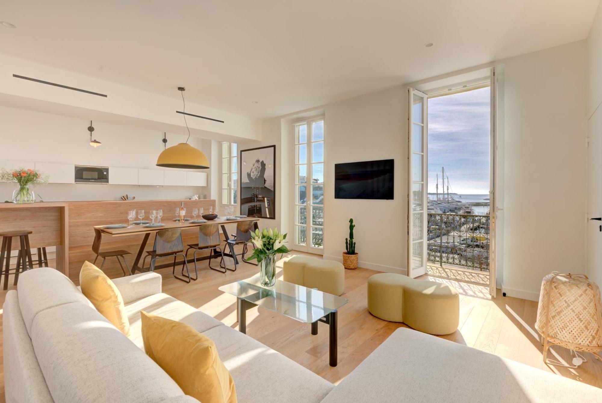 Immogroom - Appartements Luxueux - 2Min Du Palais - Vue Mer - Clim Cannes Eksteriør bilde