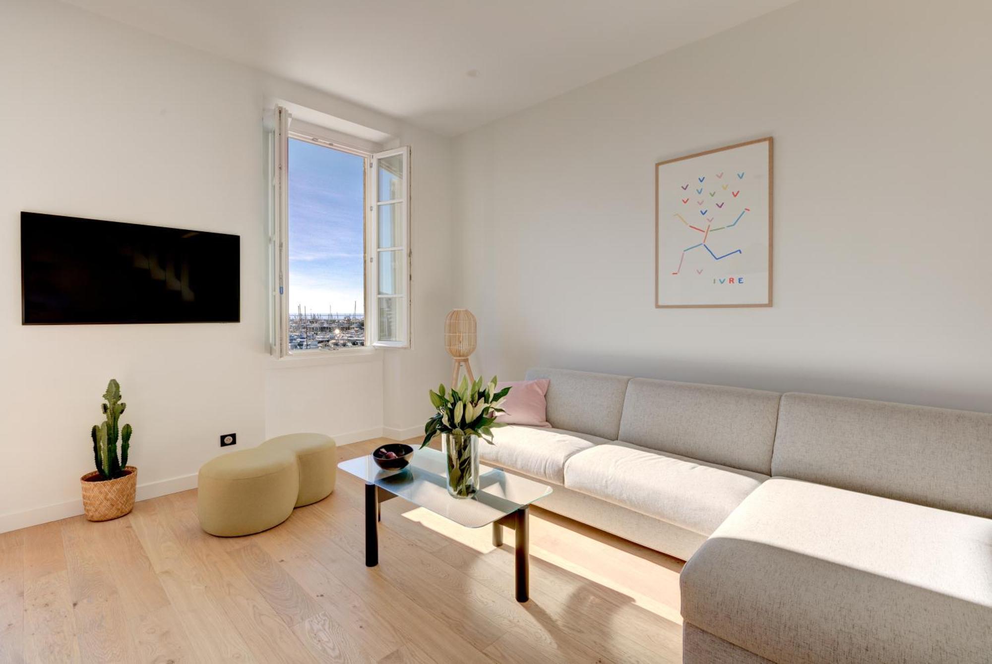 Immogroom - Appartements Luxueux - 2Min Du Palais - Vue Mer - Clim Cannes Eksteriør bilde